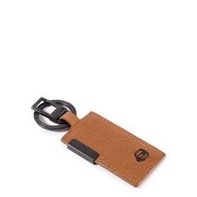 Keyring with carabiner Piquadro line P15PLUS