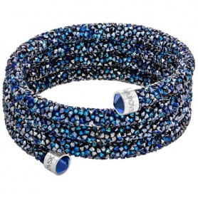 Swarovski Bangle Crystaldust Wide blue-5294928