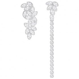 Swarovski earrings Jacket Garden double pendant-5266399