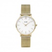 CLUSE-CLUCL30010 mesh gold plated watches Minuit