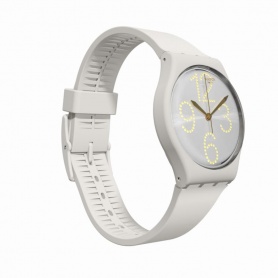 Swatch Originals Gent Sheerchic White Watch - GT107