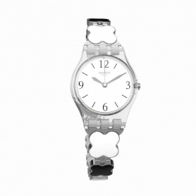 Swatch Originals Lady Clovercheck Steel Watch- LK367G