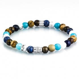 Multicolor elastic women's elastic tassel bracelet - ASPEN