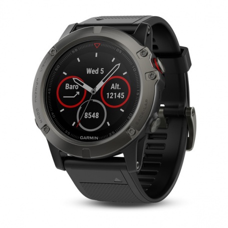 Orologio Garmin Fenix 5X grande GPS Smartwatch Premium Edition Sapphire