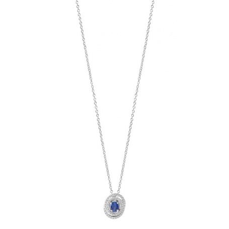 Salvini necklace with sapphire and diamonds line Gemma - 20073785