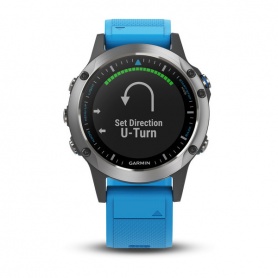 Garmin Quatix5 schaue das Smartwatch GPS für das Nautisch - Blau an