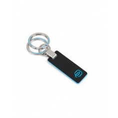 Blue Square - PC3755B2 / N Leather Keychain Piquadro
