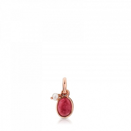 Tous silver pendant in rosé and rhodocrosite silver - 712314620