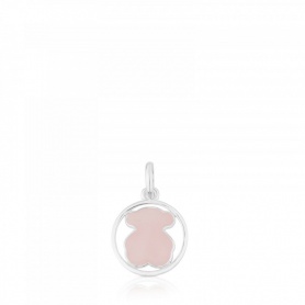 Pendant Tous Camille small with pink quartz - 712164660