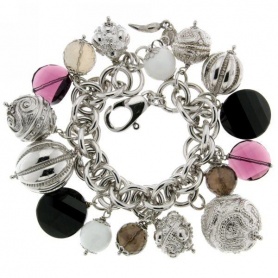 Silver bracelet Beads-GR6861