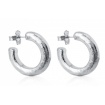 Tous Silver Dune Tube Earrings - 316643500