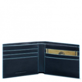 Piquadro Blue Square Men's Wallets - PU3891B2R / BLU2