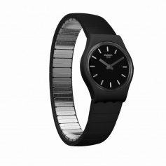 Swatch Flexiblack L unisex watch - LB183A