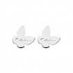 Salvini Minimal Earrings Butterfly shaped and diamonds - 20049489
