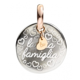 Coin Pendant Queriot You my Family in Silver and Gold