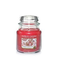 Yankee Candle Candy Cane Lane Medium Glas 1308385E