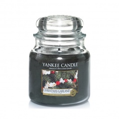 Candela Yankee Candle Christmas Garland giara media - 1316481E
