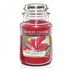 Yankee Candle Pink Hibiskus großes Glas - 1302664E