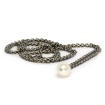 Silver necklace with Pearl-54100
