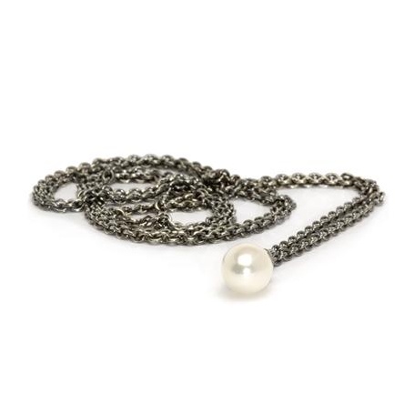 Silver necklace with Pearl-54100