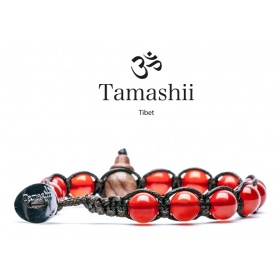 Bracciale Tamashii talismano Agata rosso passione BHS900-124