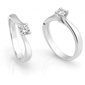 Giorgio Visconti engagement ring with diamond ct.0.40 - AB12649C
