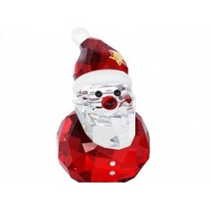 Swarovski Rocking Santa, Santa Claus in crystal out of production