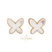 Mimì FreeVola earrings in rose gold and mother of pearl OXM113R8M1