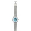 Le Carose Uhr, Porto Wild, Silber Milanese Strickband - SILM06