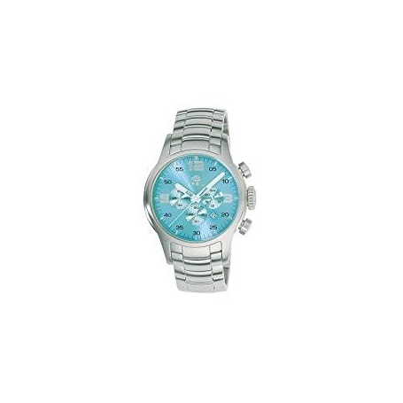 Breil Globe Chrono Watch, light blue steel - 2519774074