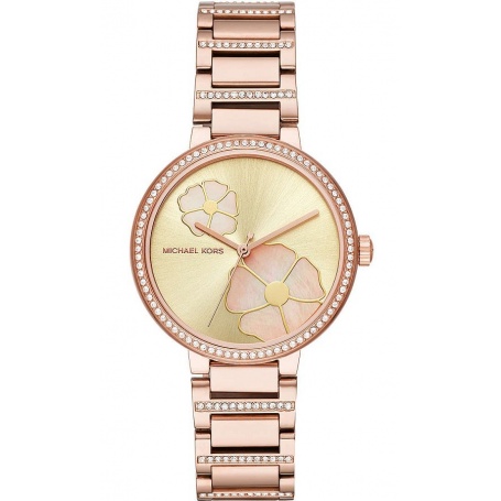 Michael Kors women's watch, in rosé steel, Courtney