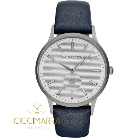 Emporio Armani watch, man, blue leather - AR11119