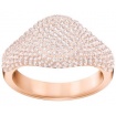 Swarovski ring, Stone Signet, rose, rose gold plated - 5406219