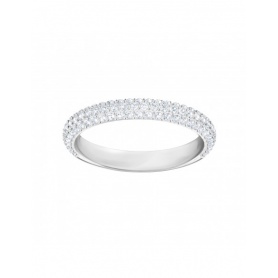 Swarovski anello veretta Stone bianco argentato - 5383948