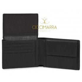 Piquadro Erse men's wallet with black document holder