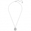 Swarovski Greeting Ring Halskette, Spirale Anhänger Silber - 5380554