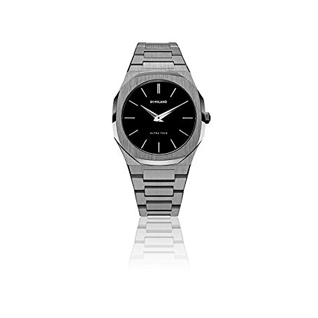 D1 Milano watch, Ultra Thin line, octagonal burnished