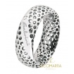 Salvini Golden Cage ring, white gold with brilliant