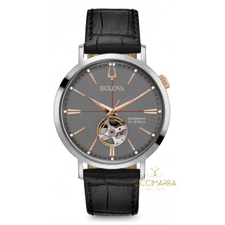 Bulova Classic Automatic Watch, leather 96A187