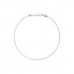 Giulia line bracelet in silver with hook closure, Civita by Queriot