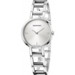 Calvin Klein Cheers silver watch with diamonds K8N2314W