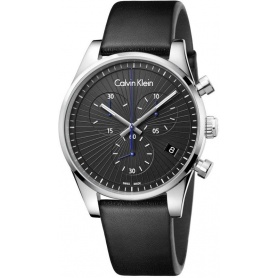 Calvin Klein Chrono Steadfast black watch K8S271C1