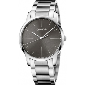 Orologio Calvin Klein City grigio antracite - K2G2G1Z3