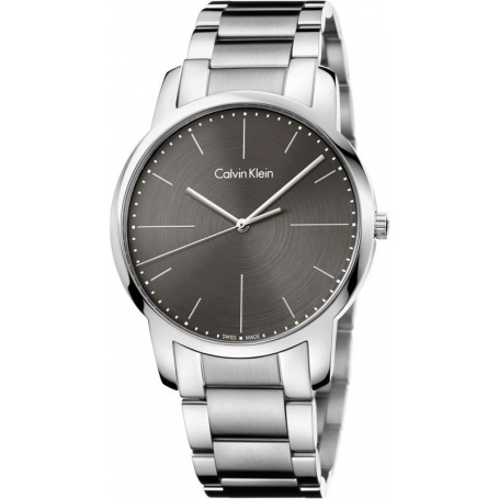 Orologio Calvin Klein City grigio antracite - K2G2G1Z3