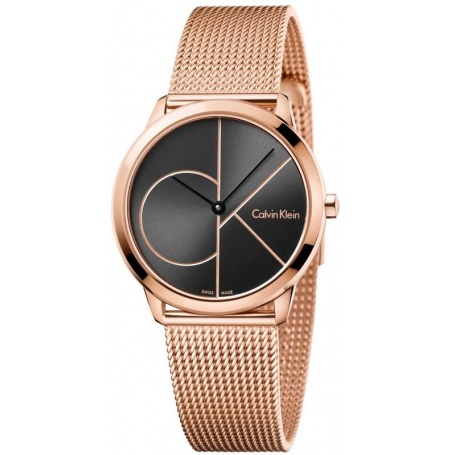 Calvin Klein Unisex Pink Minimal Watch - K3M22621