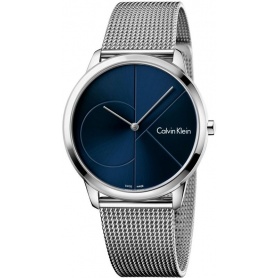 CK Minimal Watch Stahl Milan Silber Silber - K3M2112N