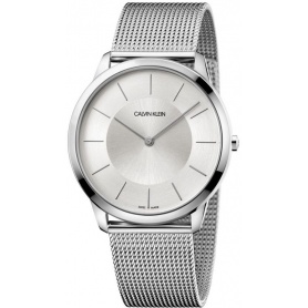 Calvin Klein Minimal XL silver watch K3M2T126