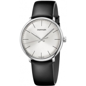 Calvin Klein High Noon Quartz Leather Watch - K8M211C6