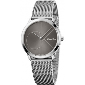 Calvin Klein Minimal Midsize watch - CK logo milano logo - K3M22123