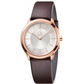 Calvin Klein Minimal Midsize leather K3M226G6 watch